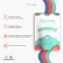 Cargar imagen en el visor de la galería, The Good Herb | Gomitas Active CBD Aislado 25 mg/pza | 30 piezas