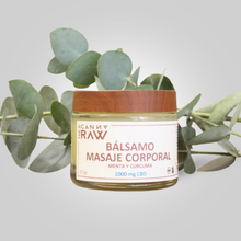 Cargar imagen en el visor de la galería, The Canna Raw | Bálsamo de CBD para Masaje Corporal | 500mg - 1000mg