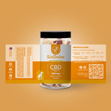 Cargar imagen en el visor de la galería, Sin Dolor CBD | Premios de CBD para Perros sabor Carne | 100 mg