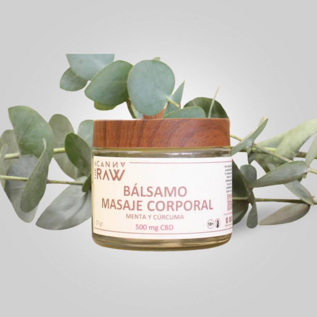 The Canna Raw | Bálsamo de CBD para Masaje Corporal | 500mg - 1000mg